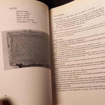 Inscripciones latinas del Alto Palancia, María José Carbonell Boria.