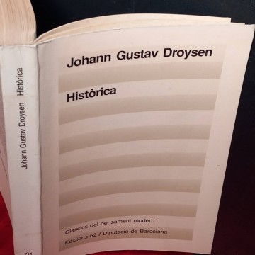Histórica, Johann Gustav Droysen.