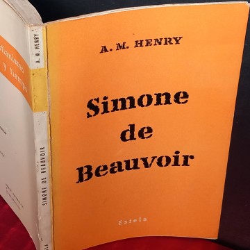 Simone de Beauvoir, A,M. Henry.