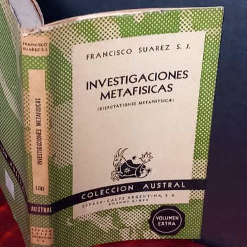 Investigaciones metafísicas, Francisco Suárez.