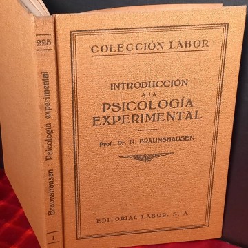 Introducción a la psicología experimental, N. braunshausen.