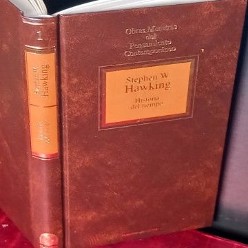 Historia del tiempo, Stephen W. Hawking.