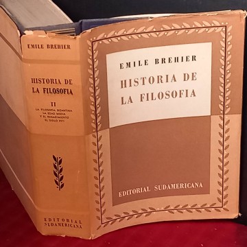 Historia de la filosofía II, Emile Brehier.