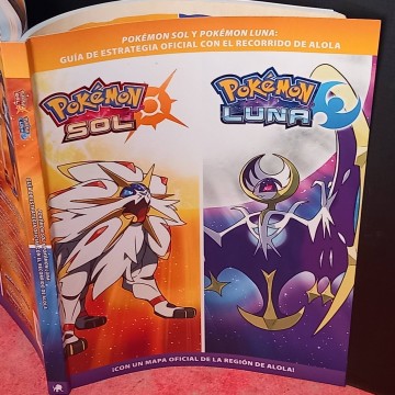 Pokemon Sol y Luna: Guía de estrategia oficial con el recorrido de Alola.