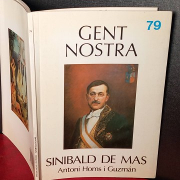 Sinibald de Mas, Antoni Homs i Guzmán.
