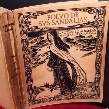 Polvo de sus sandalias, A. de Castro Albarrán.