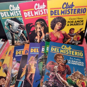 Lote 12 novelas El club del misterio.