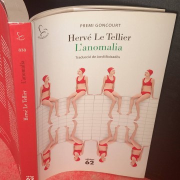 L'anomalia, Hervé Le Tellier.