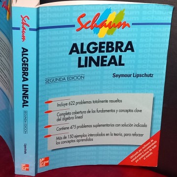 Álgebra lineal, Seymour Lipschutz.