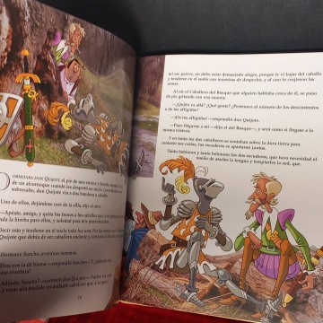 Don Quijote de la Mancha, Miguel de Cervantes.