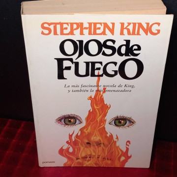 Ojos de fuego, Stephen King (1a ed.).