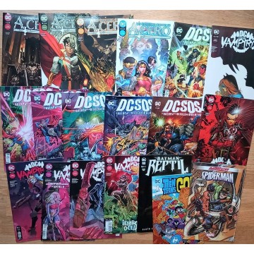 Lote 19 cómics modernos.