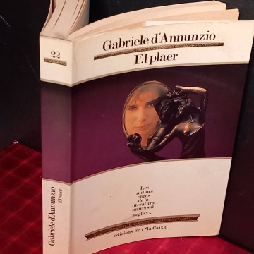 El plaer, Gabriele d'Annunzio.
