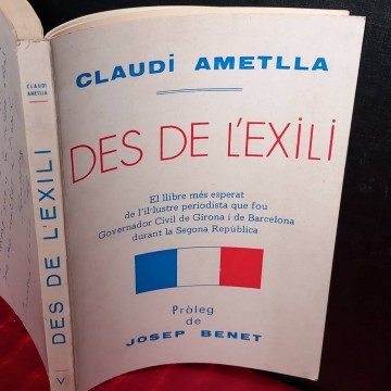 Des de l'exili, Claudi Ametlla.
