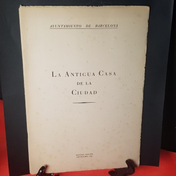 Antigua casa de la ciudad, Ayuntamiento de Barcelona 1960 7 €