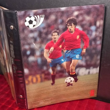 Carpeta de anillas Mundial España 82.