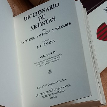 Diccionario Ráfols de Artistas de Catalunya, Baleares y Valencia.