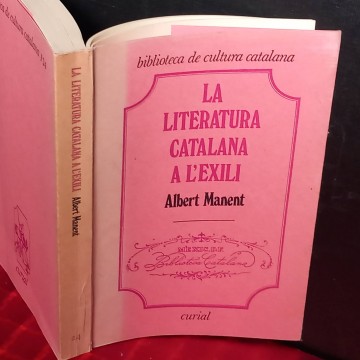 La literatura catalana a l'exili, Albert Manent.