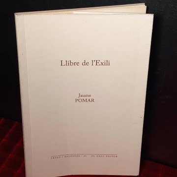 Llibre de l'exili, Jaume Pomar.