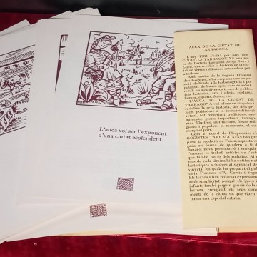 Auca de la ciutat de Tarragona.
