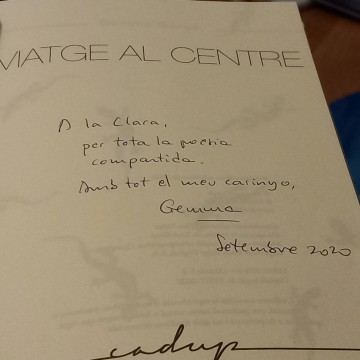 Viatge al centre, Gemma Gorga (firmat).