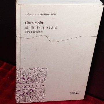 Al llindar de l'ara, Lluís Solà.