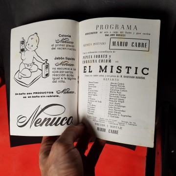 Programa Teatro Romea 1964 festivales del Centenario