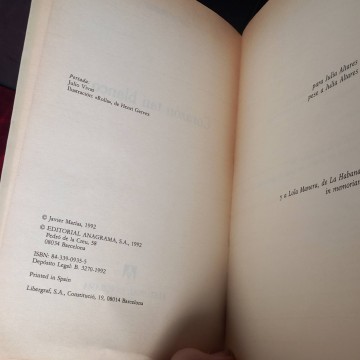 Corazón tan blanco, Javier Marías (1ª ed.).