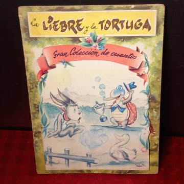 La liebre y la tortuga.