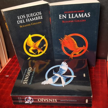 TRILOGÍA LOS JUEGOS DEL HAMBRE, SUZANNE COLLINS..