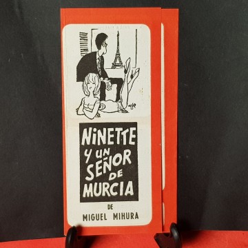 Programa de teatro Ninette y un señor de Murcia de Miguel Mihura