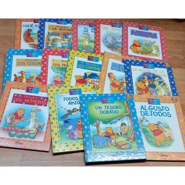 Lote 14 cuentos Winnie the Pooh.