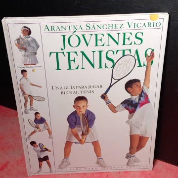 Jóvenes tenistas, Arantxa Sánchez Vicario.