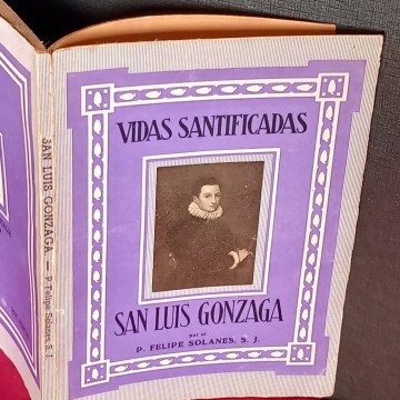 Vidas santificadas - San Luis Gonzaga.