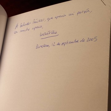 El anarquista de bengalas, Santiago Montobbio (firmado).