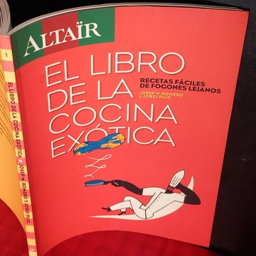 El libro de la cocina exótica.