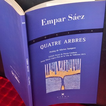 Quatre arbres, Empar Sáez.