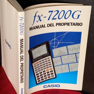 Casio Fx-7200G manual del propietario.