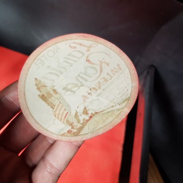Etiqueta de viaje hotel Lauria Roma Valencia 2. 50 €