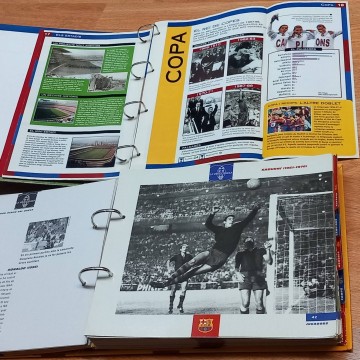 Gran àlbum del barça i Barça 100: un segle de la A a la Z.