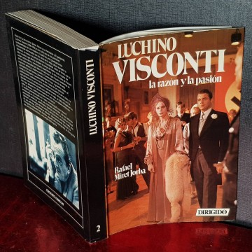 Luchino Visconti, la razón y la pasión vida y obra libro cine libreria