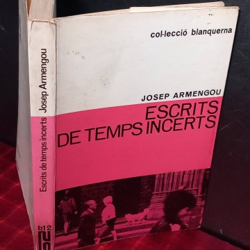 Escrits de temps incerts, Josep Armengou.
