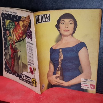 1 diciembre 1957 revista del corazón años 50 ondas 120 Juanita Ginzo