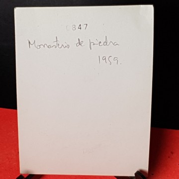 fotografía Monasterio de Piedra años 50,  0. 50 €