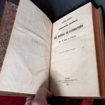 Resumen histórico de la literatura española, A. Gil de Bárate.