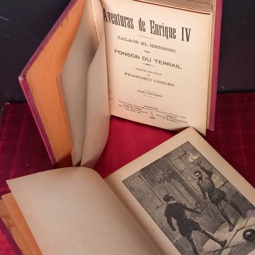 Aventuras de Enrique IV, Ponson du Terrail.