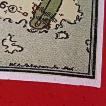 Mapa años 20 campo de golf Pinehurst country club