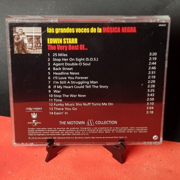 CD recopilatorio The Very Best of Edwin Starr the Motown collection