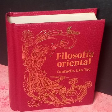 Filosofía oriental: Confucio, Lao Tse.