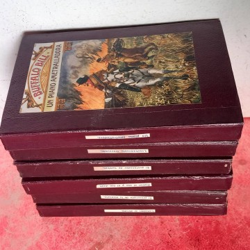 Lote 6 novelas Aventuras extraordinarias de Buffalo Bill, Gregorio Lafuerza.